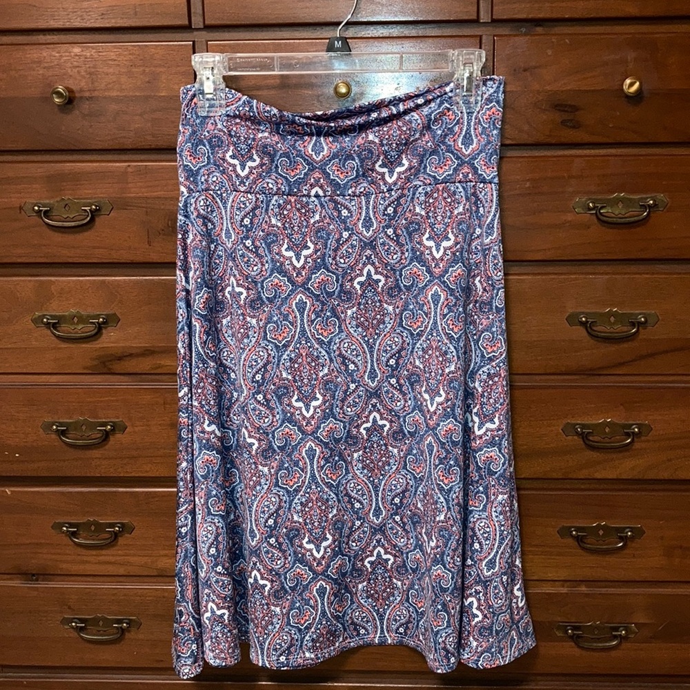 LuLaRoe Azure Skirt NWOT M